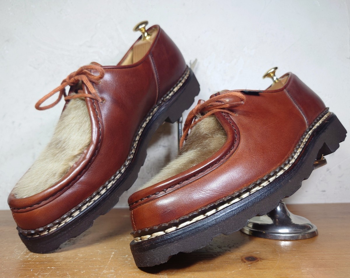 数回履き程度/極美品】2012年 FRANCE製 Paraboot/パラブーツ ミカエル
