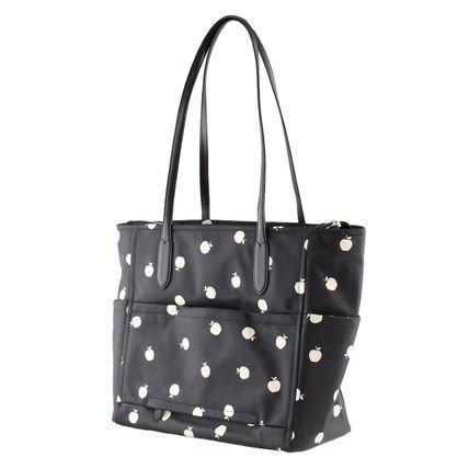 日本未!新品!ケイトスペード/A4可!アップルが可愛い♪旅行、通勤に