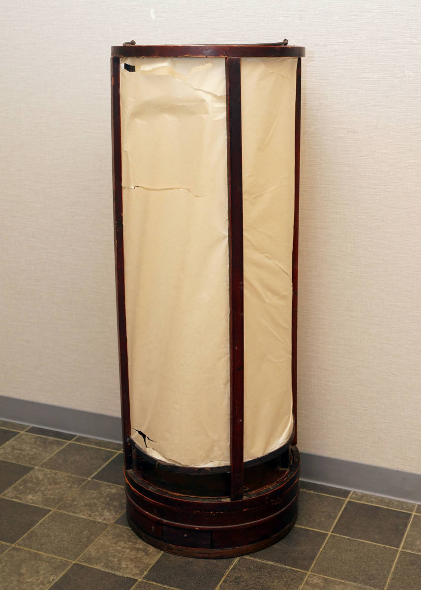 Yahoo!オークション - 時代物 古道具 遠州行灯/丸形行灯