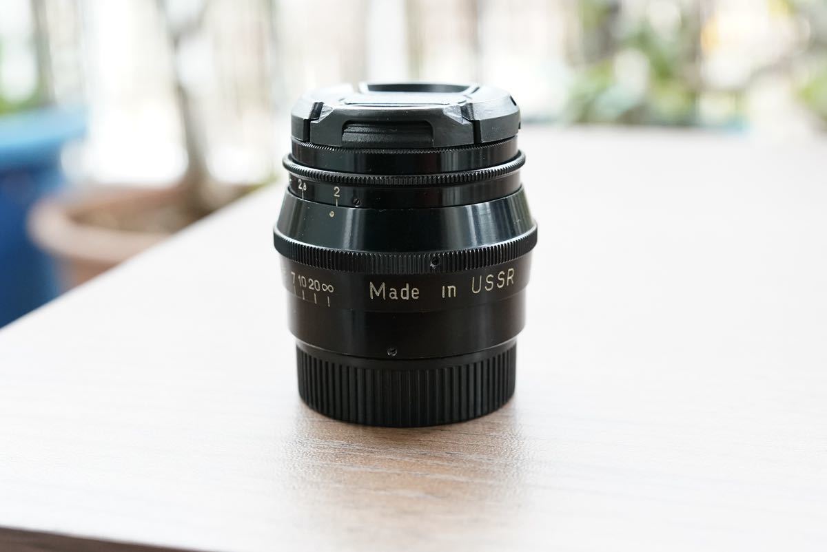 分解清掃済 ブラック Jupiter-8 50mm f2 ジュピター8 004-