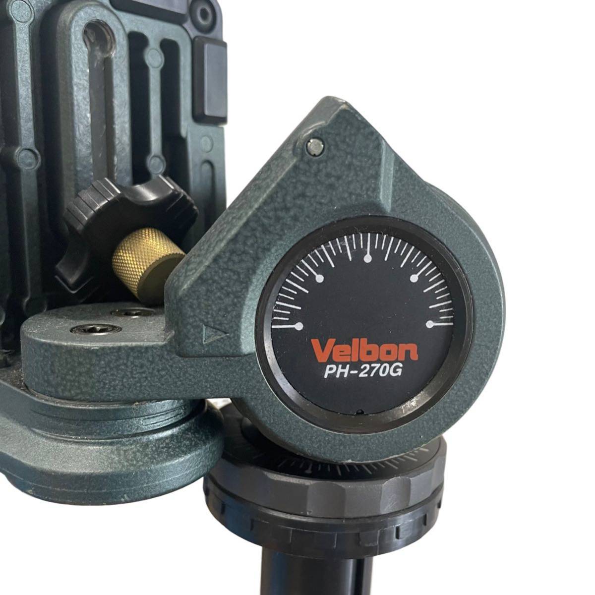 B6)Velbon ベルボン Mark-7G 雲台 カメラ PH-270G 固定金具欠品あり