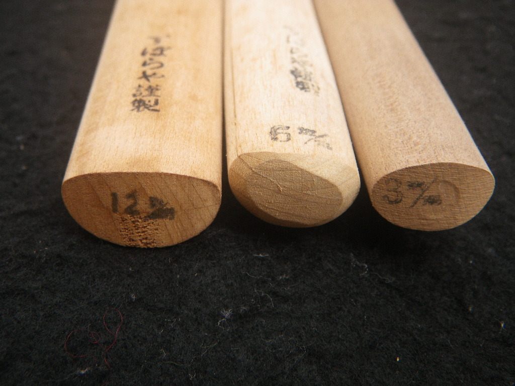 彫刻刀　丸刀　3本　3㎜　6㎜　12㎜　木彫り　木工　工作　美術　菊秀　ずぼらや_画像9