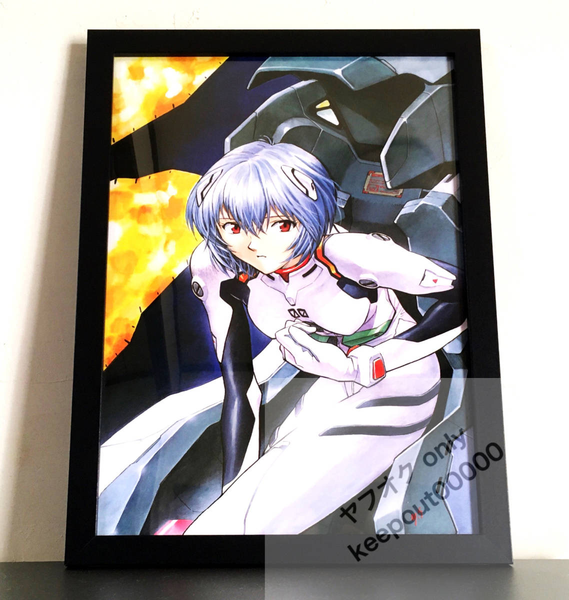 [ рамка искусство Work /EV112B] Evangelion EVANGELION Ayanami Rei @.книга@. line 