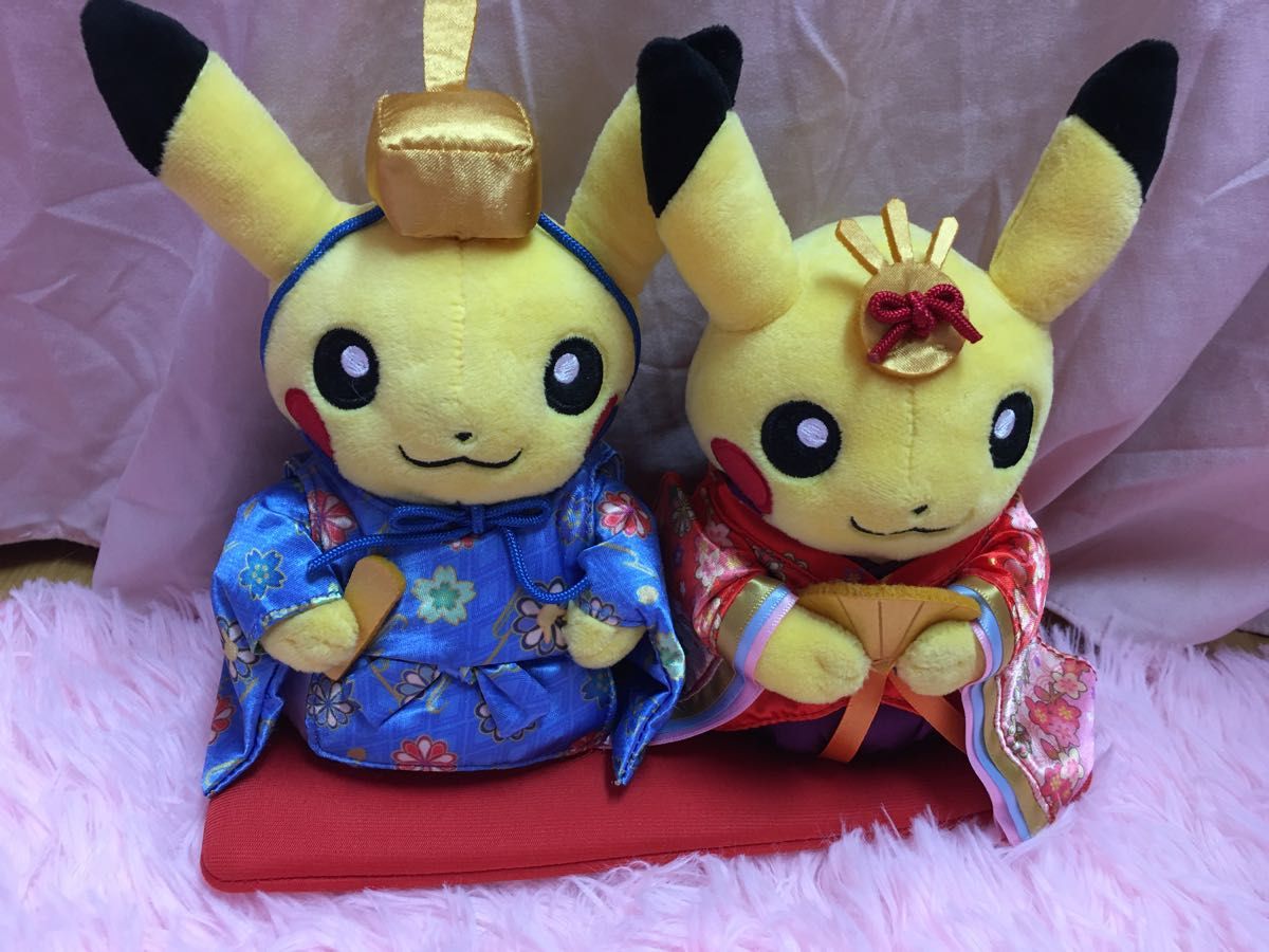 ポケモンセンター マンスリーペアピカチュウ 2017年3月 ポケモンセンター マンスリーペアピカチュウ 2017年3月