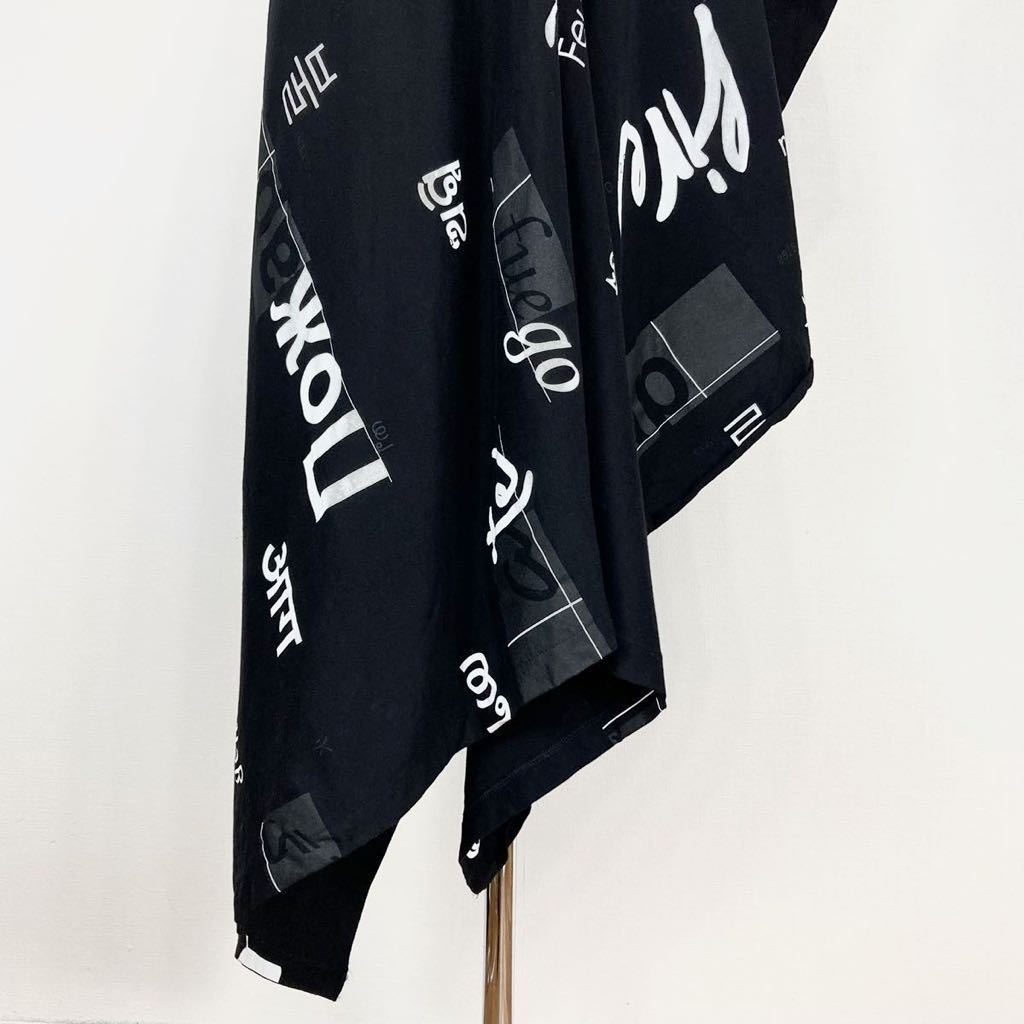 LIMI feu Words [Feu] Print 2 Drape Dress_画像8