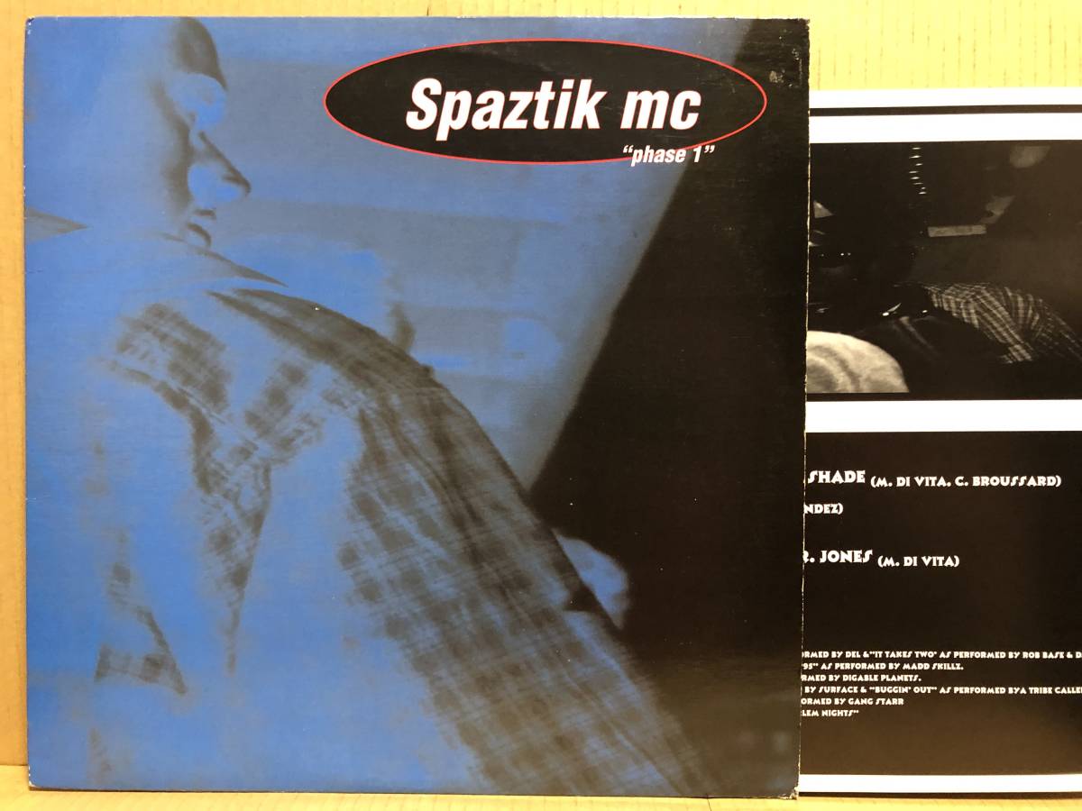Spaztik MC Phase 1 12” 1998 90s アングラ_画像1