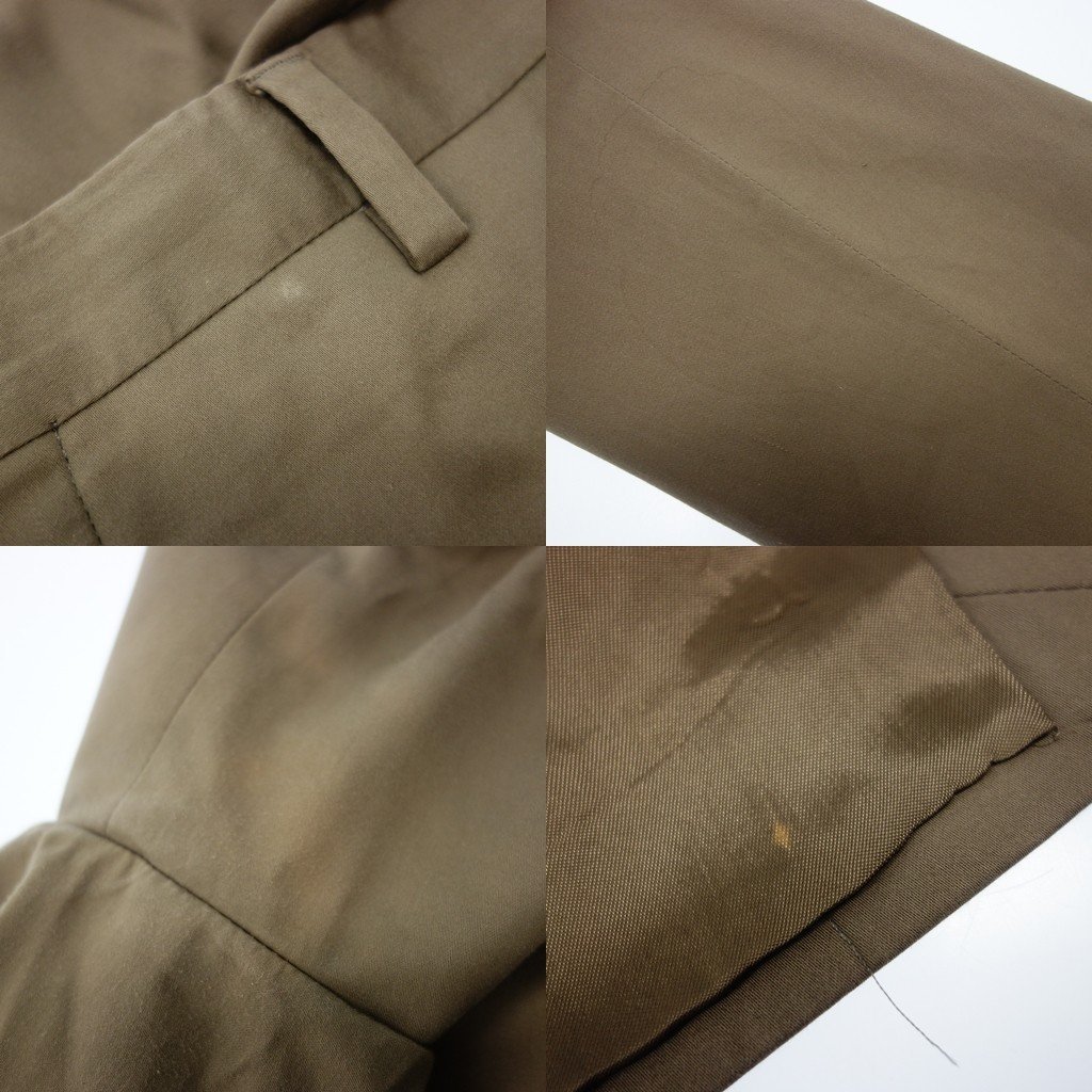 中古◆ミュウミュウ スーツセットアップ 2Bジャケット 48 メンズ ベージュ MIUMIU【AFA3】_画像8