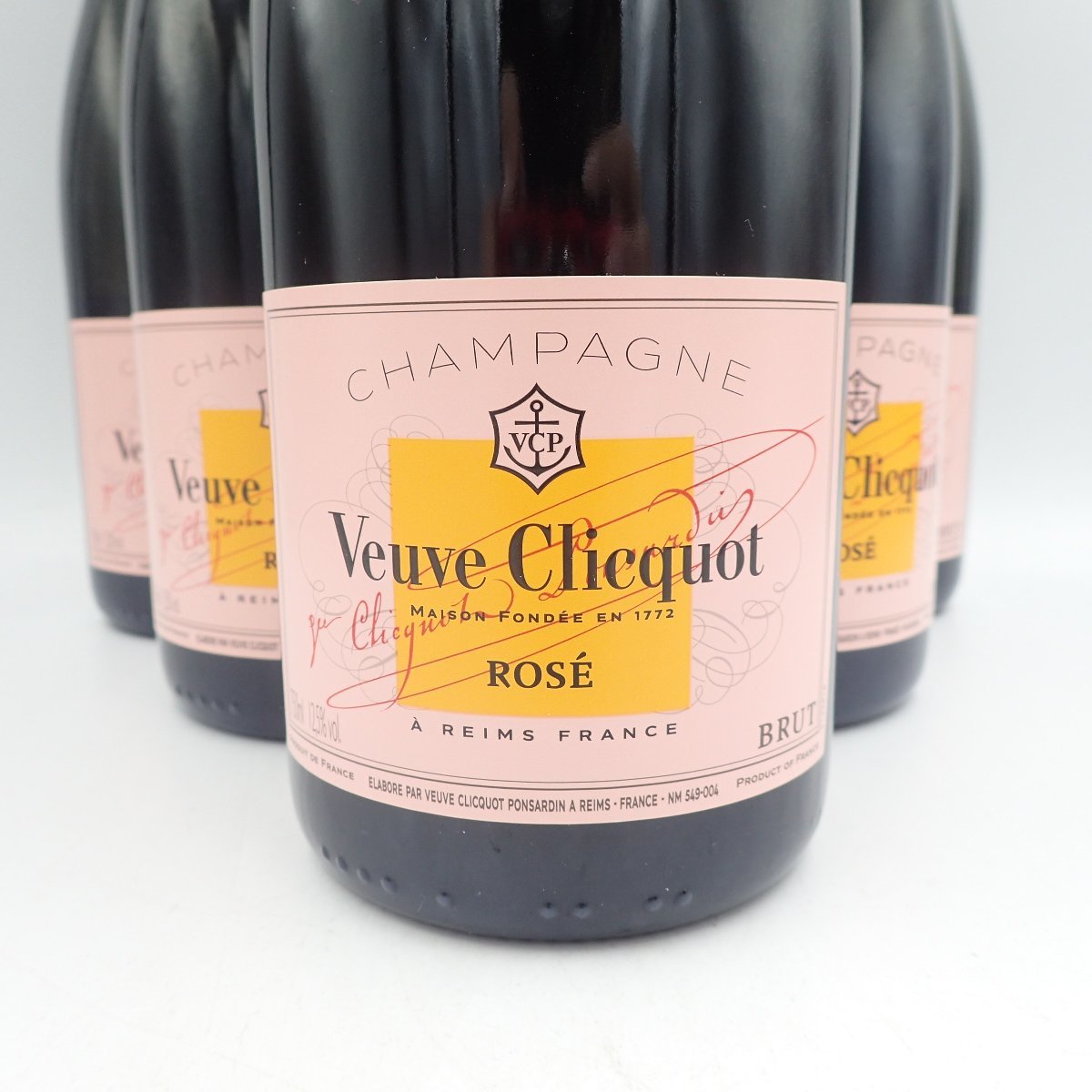 ヴーヴ クリコ ロゼ 750ml Veuve Clicquot 6本セット 同梱【7F