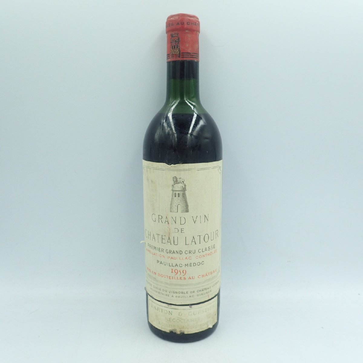 シャトー ラトゥール 1959 750ml CHATEAU LATOUR【E
