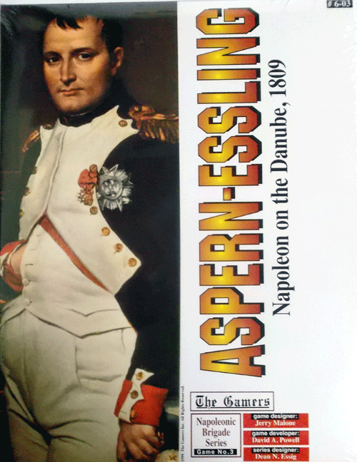 The Gamers/Napoleonic Brigade Series Game No.3/ASPERN-ESSLING NAPOLEON ON THE DANUBE 1809/新品未開封品/日本語訳無し