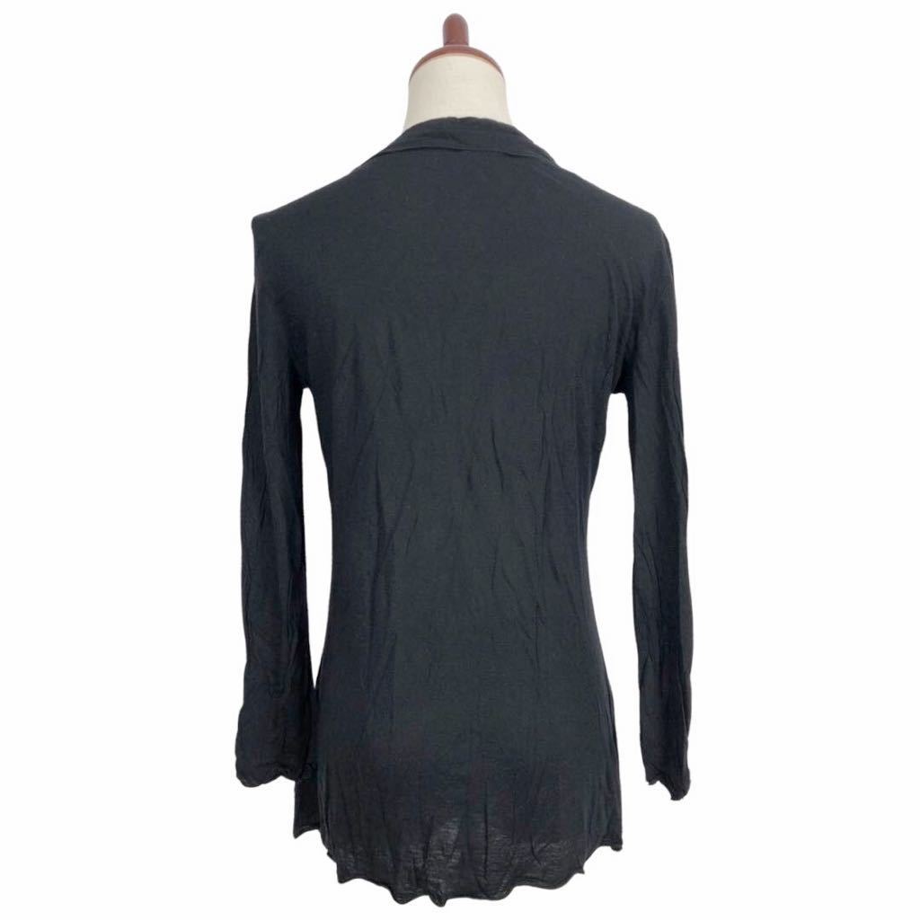 ARMANI COLLEZIONI Armani женский черный футболка с длинным рукавом tops 42 надпись 