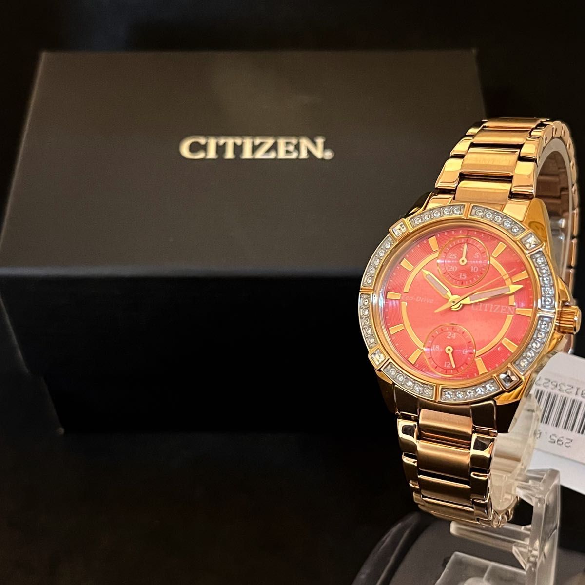 【CITIZEN】展示品特価/シチズン/レディース腕時計/お洒落/激レア/希少/女性用/プレゼントに/ピンク.ゴールド色/かわいい