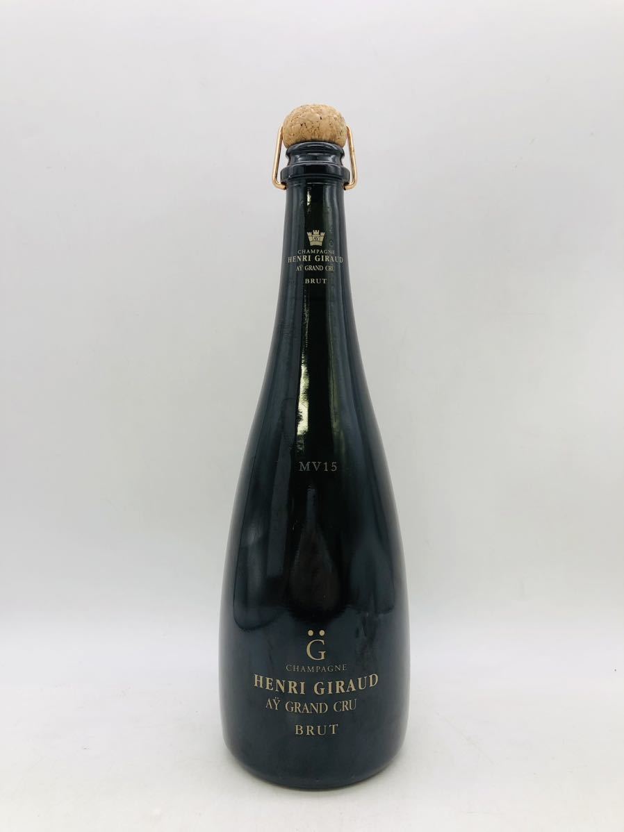 【未開栓】HENRI GIRAUD アンリ・ジロー アイ・グラン・クリュ ブリュット MV15 シャンパン 果実酒 ワイン 750ml 12% CH2695_画像1