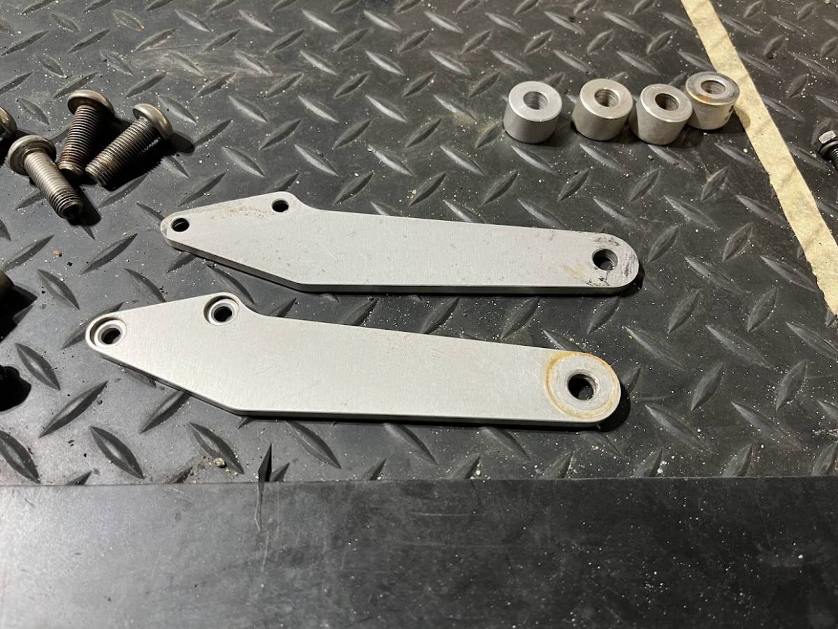RZ250Rに装着されていたコワースバックステップ(ヤマハ用)|売買された