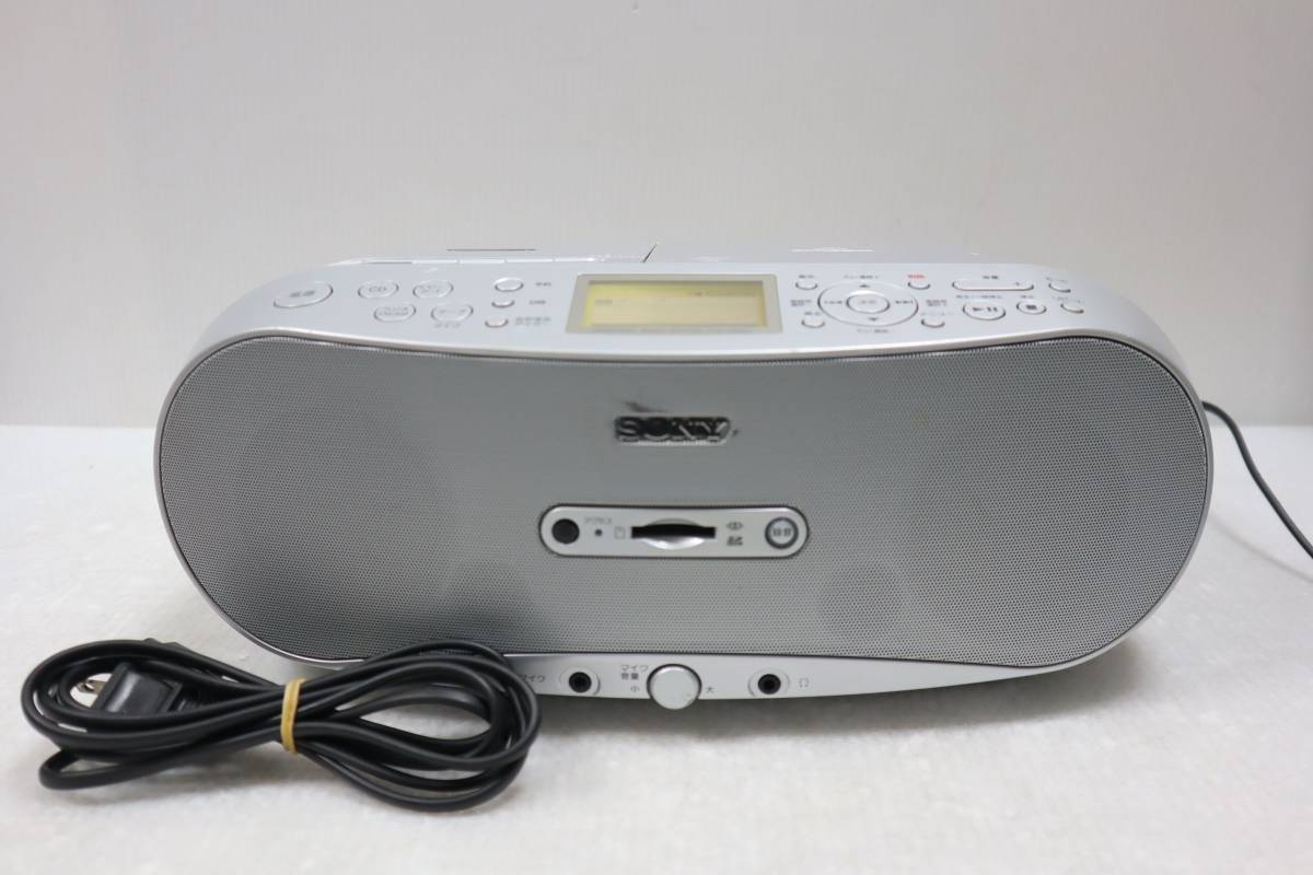 Yahoo!オークション - E1487 h SONY CFD-RS501 CD ラジオ...