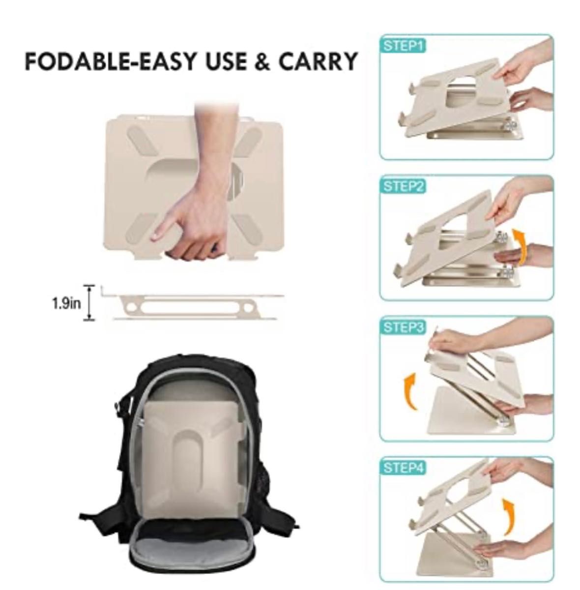 Youbester ノートパソコンスタンド 調節可能 【新品、未使用
