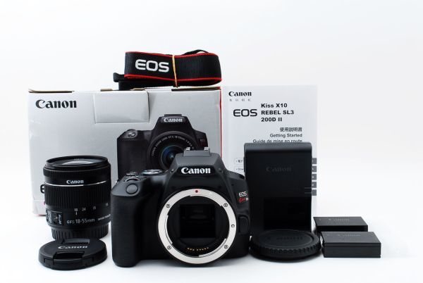 12742☆極上美品☆ Canon キヤノン EOS Kiss X10 18-55mm レンズキット