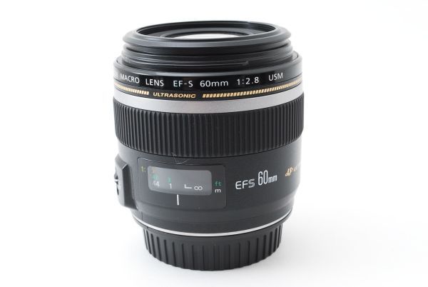 12816☆美品☆ キヤノン CANON EF-S 60mm F2.8 MACRO USM