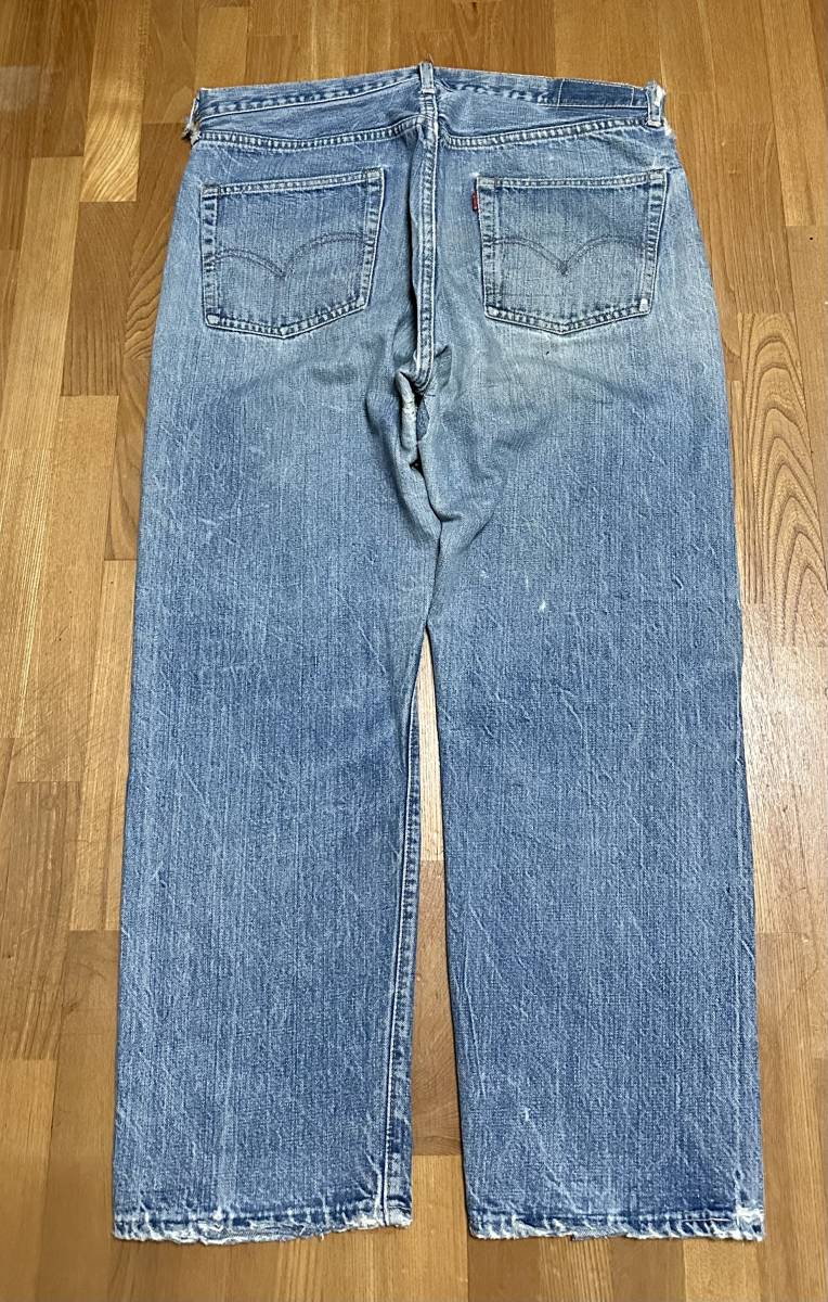 60's VINTAGE Levi's 501 big E 足長R 8刻印 W36 デニムパンツ USA製 ヴィンテージ オリジナル 60年代 古着_画像3