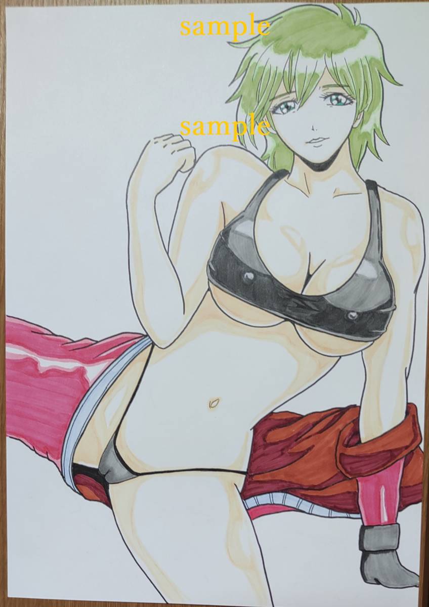  illustration including in a package OK Mobile Suit Gundam no. 08MS small . I nasa is Lynn / same person hand-drawn illustrations fan art Fan Art GUNDAM