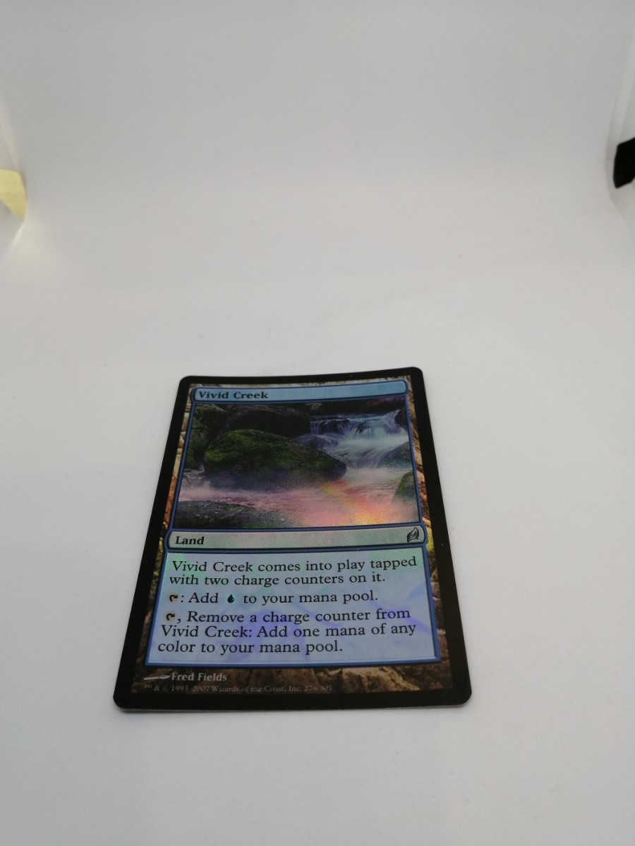 MTG 【EN】【Foil】《鮮烈な小川/Vivid Creek》[LRW] 土地U_画像1