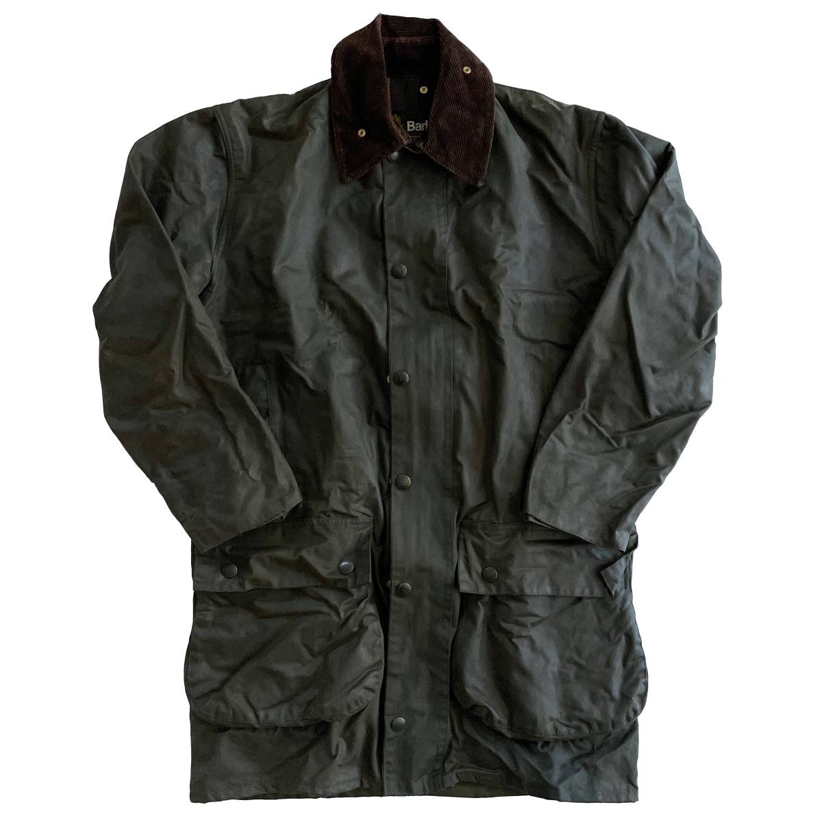 【Vintage】Barbour NORTHUMBRIA 38 バブアー ノーザンブリア 2Crest ２ワラント MADE IN ENGLAND 1980年代
