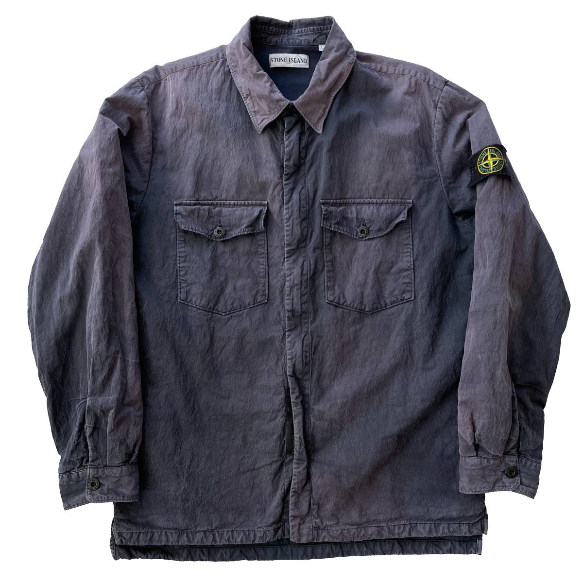 Vintage】STONE ISLAND ナイロンメタル ジャケット L Nylon Vintage】STONE ISLAND ナイロンメタル ジャケット L Nylon