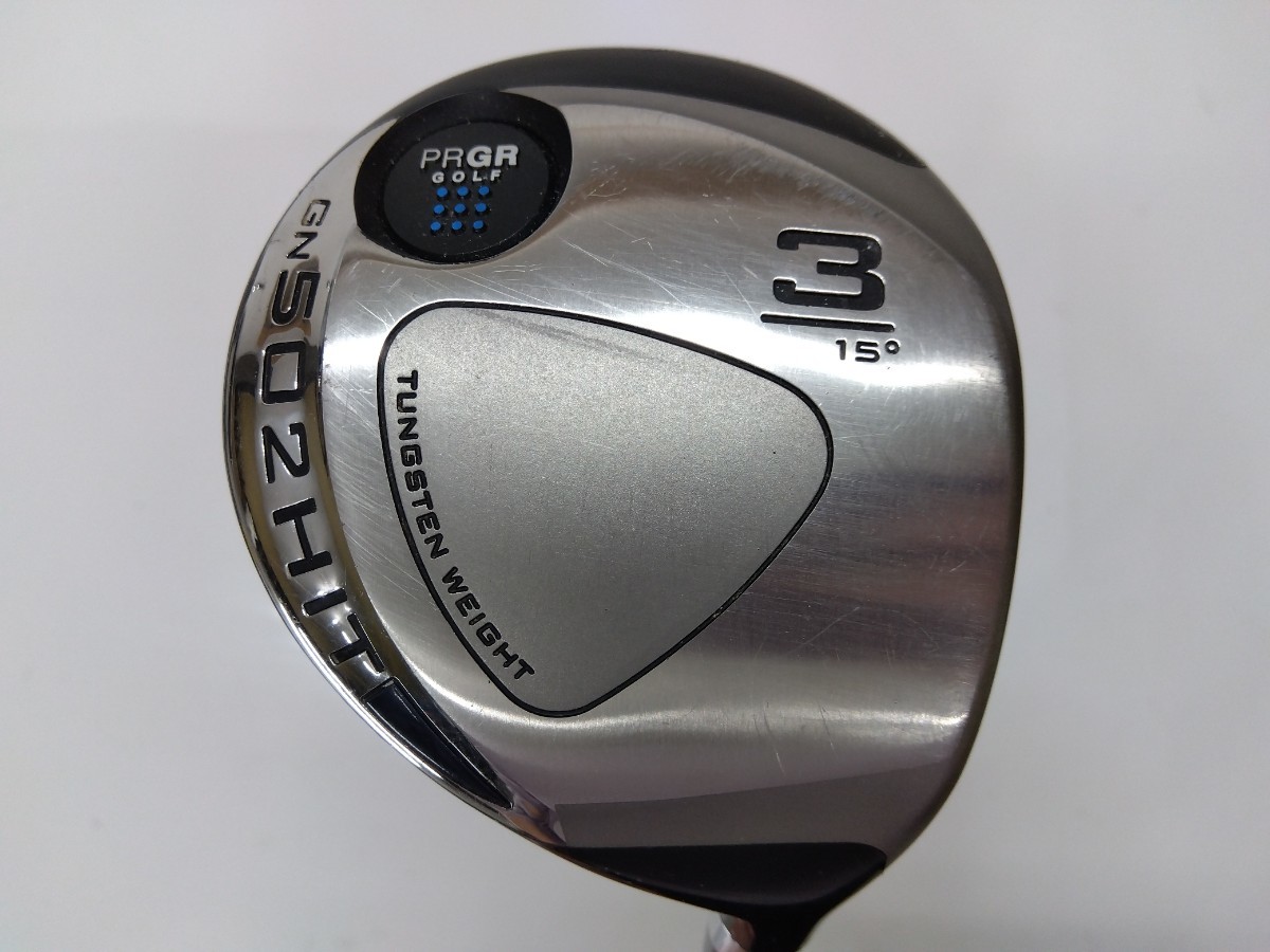 FW PRGR GN 502 HIT 15度 3W Quadraxial TOUR SPEC QA-750 メンズ右