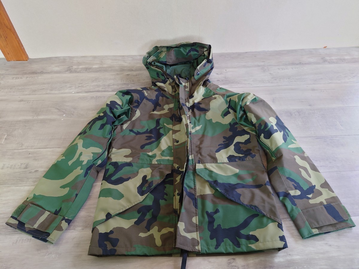 米軍実物 ECWCS GORE-TEX ジャケット XS-S 迷彩 ARMY アメリカ