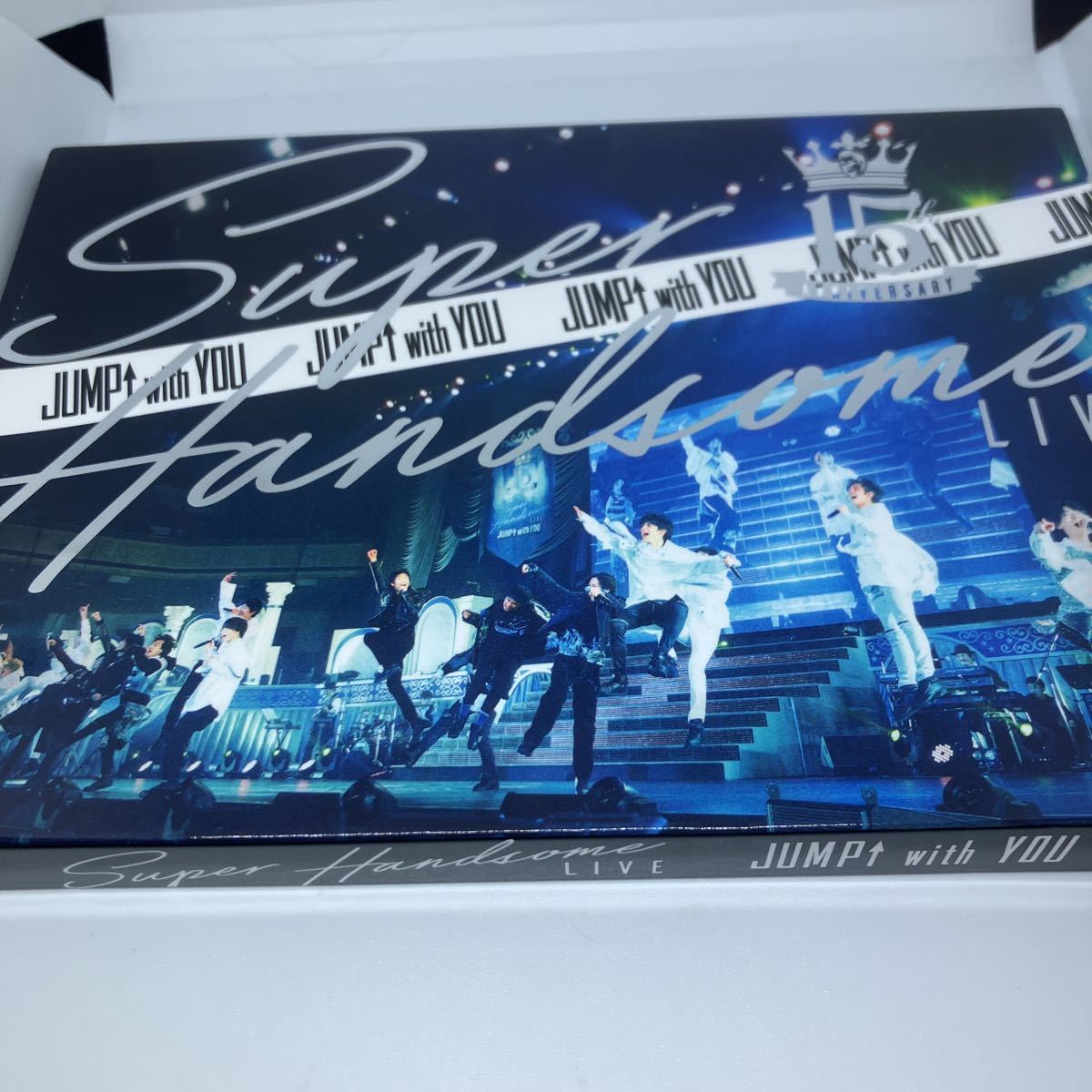 15th Anniversary Super Handsome LIVE JUMP^ with YOU first time version Blu-raya Mu z three . spring horse Sato . god tree ... small .. futoshi spring. flower 