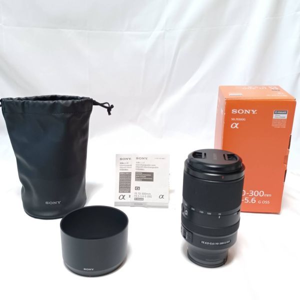 使用感激少の特上品 ソニー フルサイズ FE70-300mm F4.5-5.6 G OSS G