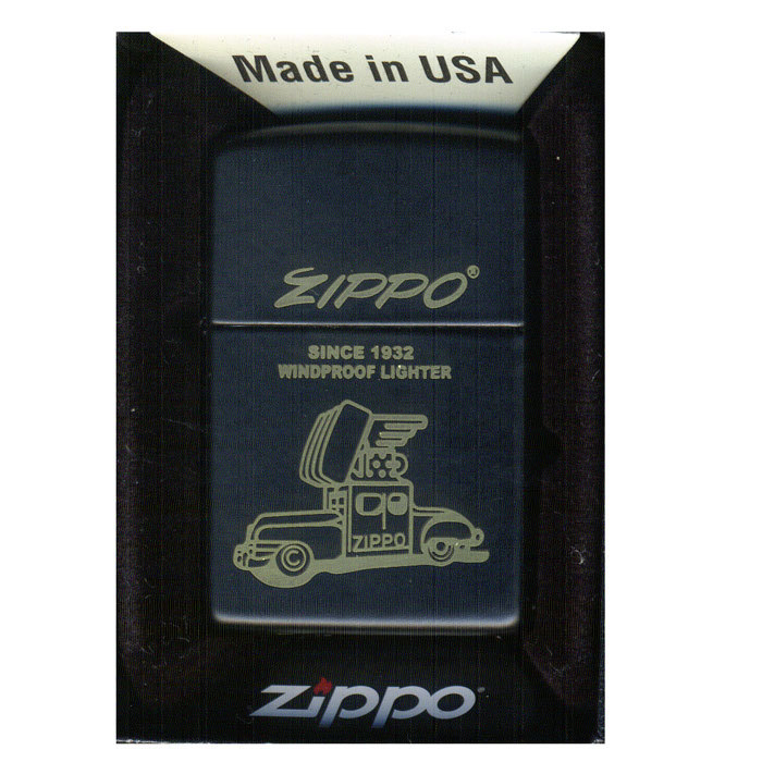 ジッポー オイルライター Zippo Car Z218-104615&ギフトボックスセット（オイル＋フリント+BOX）/送料無料_画像1