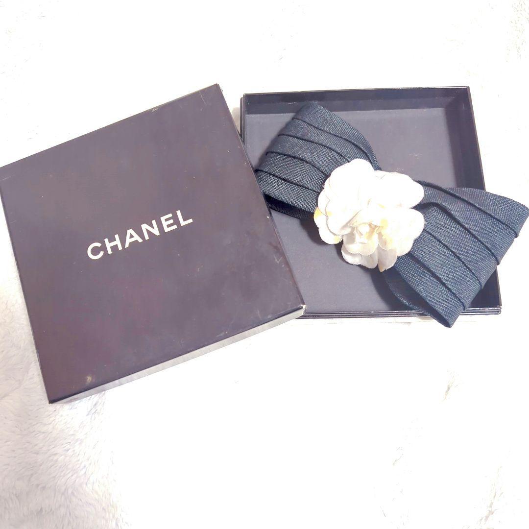 本店は 【正規品】CHANEL シャネル リボン バレッタ ヘアアクセ ヘア