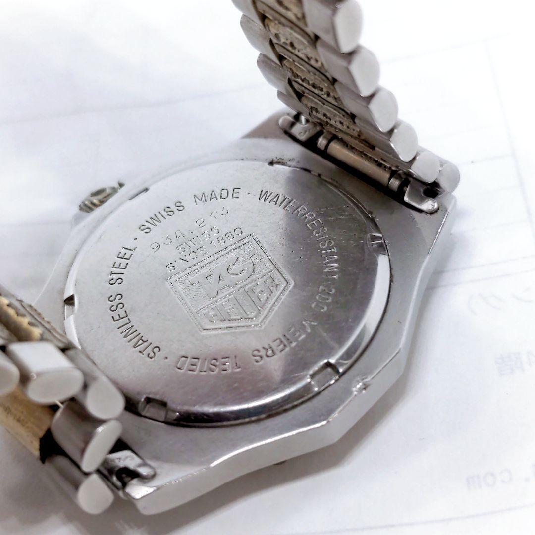【正規稼働品】タグホイヤー プロ メンズ クォーツ 腕時計 934.213