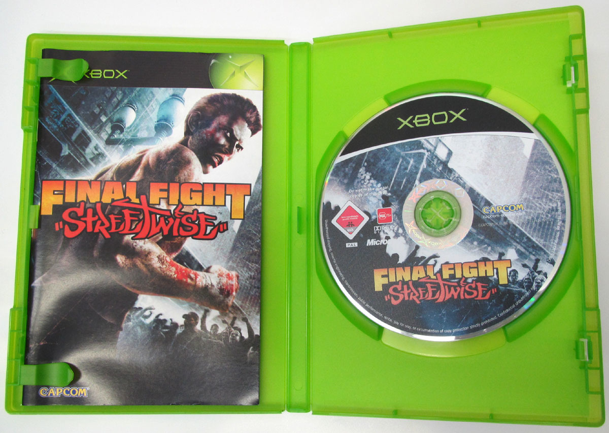 初代Xbox Final Fight Streetwise EU版 (国内版本体動作不可) ファイナルファイト: ストリートワイズ 動作確認済み_画像2