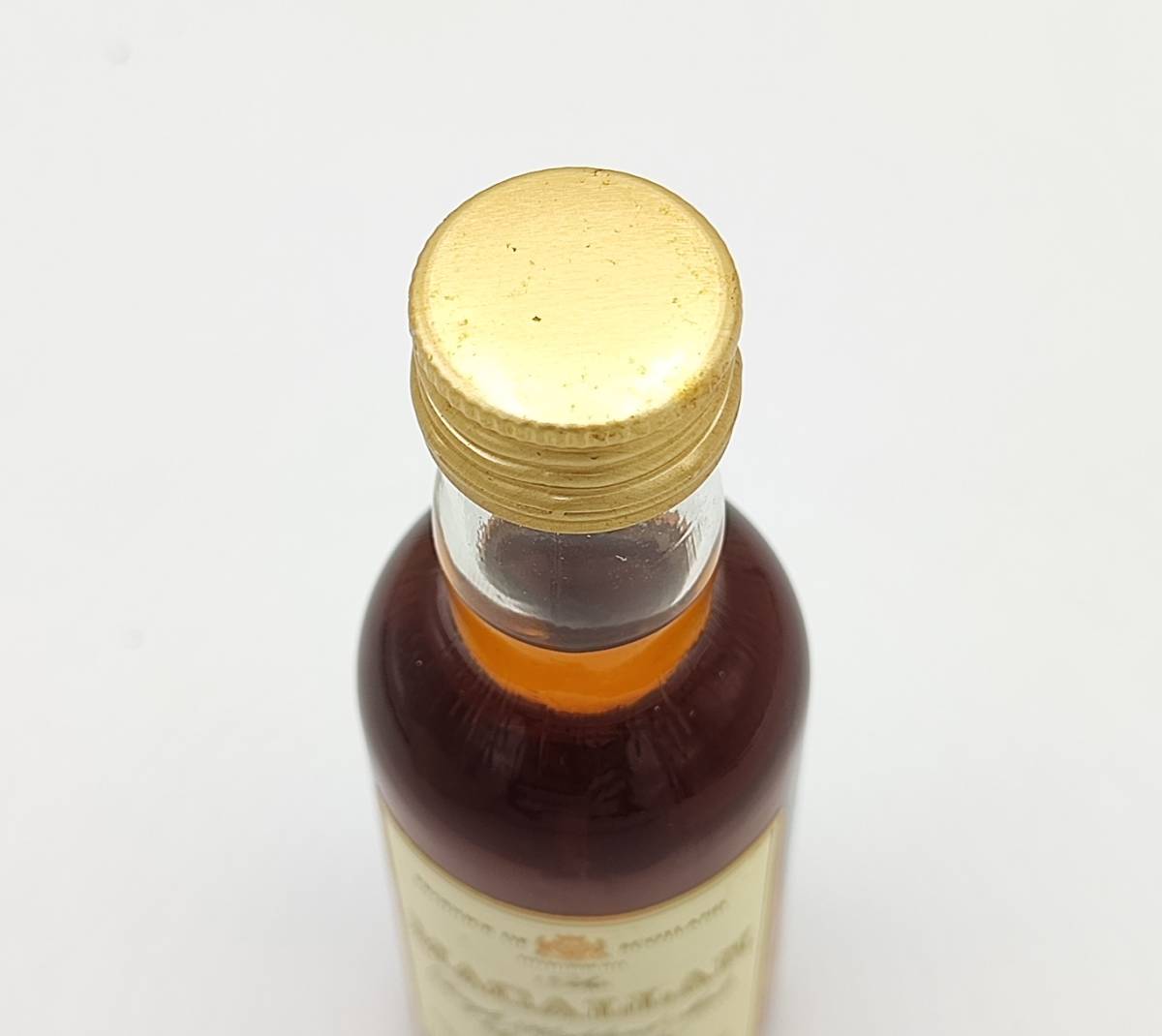 【全国送料無料】ザ マッカラン 18年 1980　43度　50ml【The MACALLAN Single Highland Malt Scotch Whisky 1980-1998】_画像7