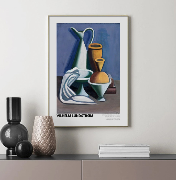 G2788 ヴィルヘルム・ルンドストローム Vilhelm Lundstrom キャンバスアートポスター 50×70cm イラスト インテリア 雑貨 海外製 枠なし A_画像1
