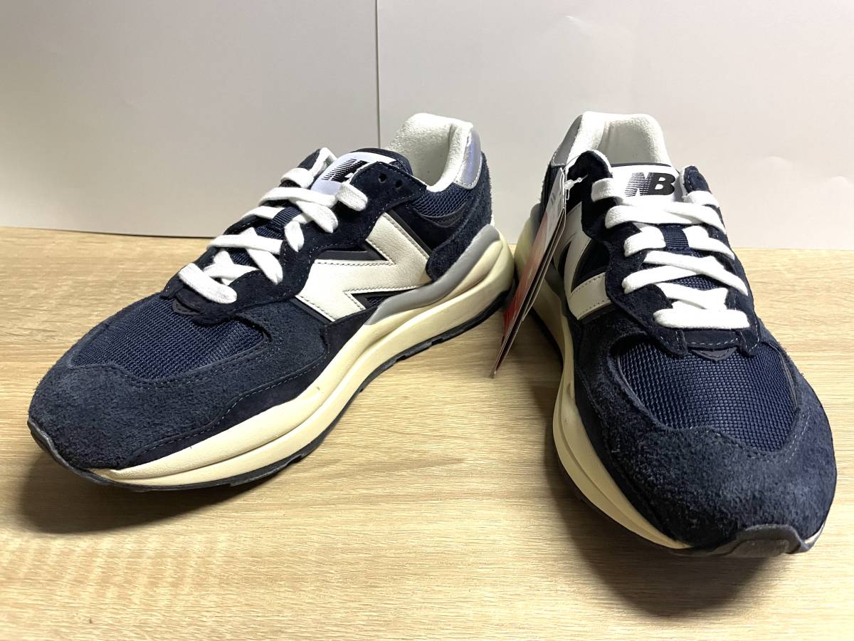 未使用 25.5cm D ニューバランス M5740VLB ネイビー new balance_画像1