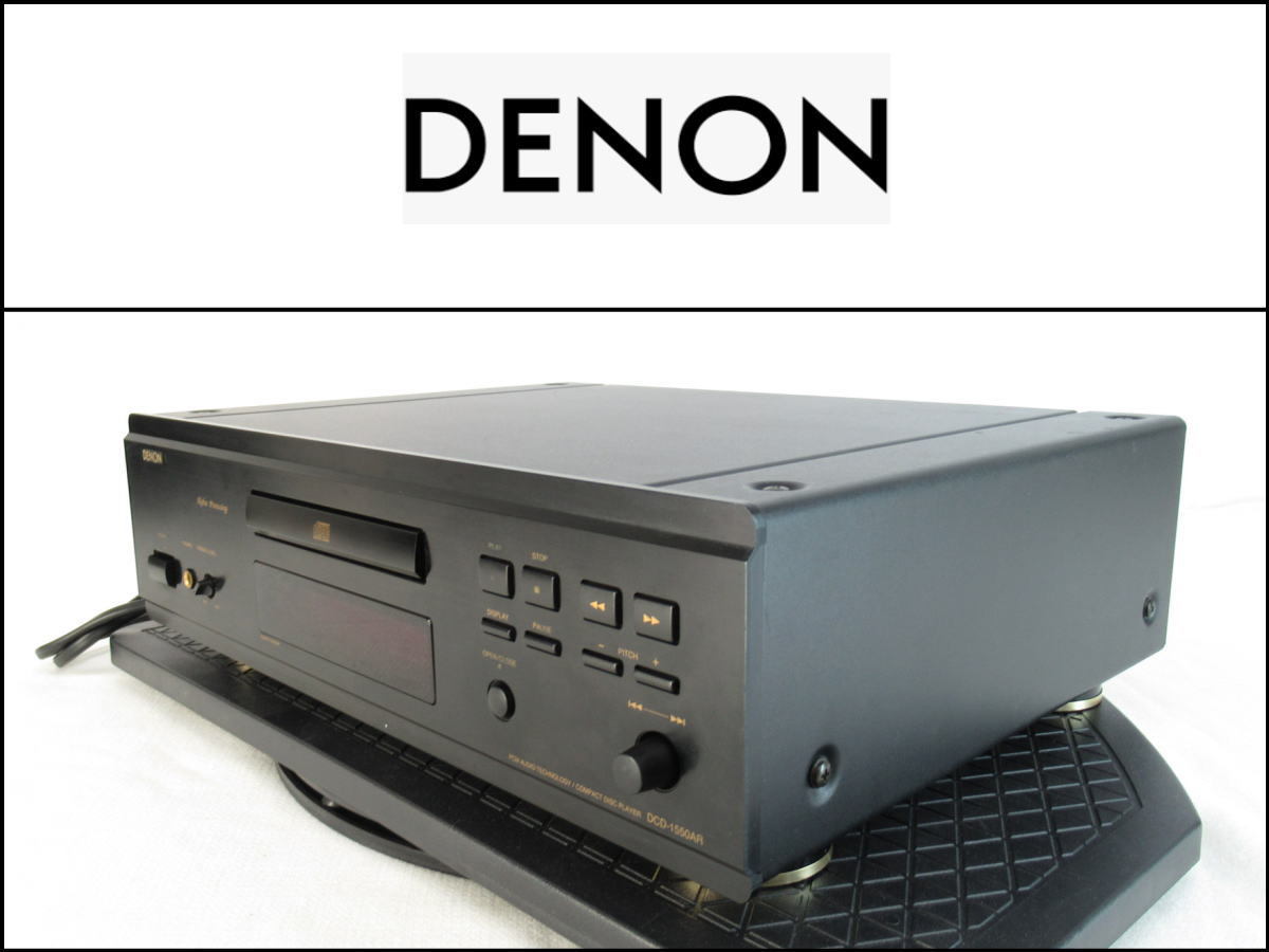 ヤフオク! - □DENON/デノン□CDプレーヤー□DCD-1550AR...