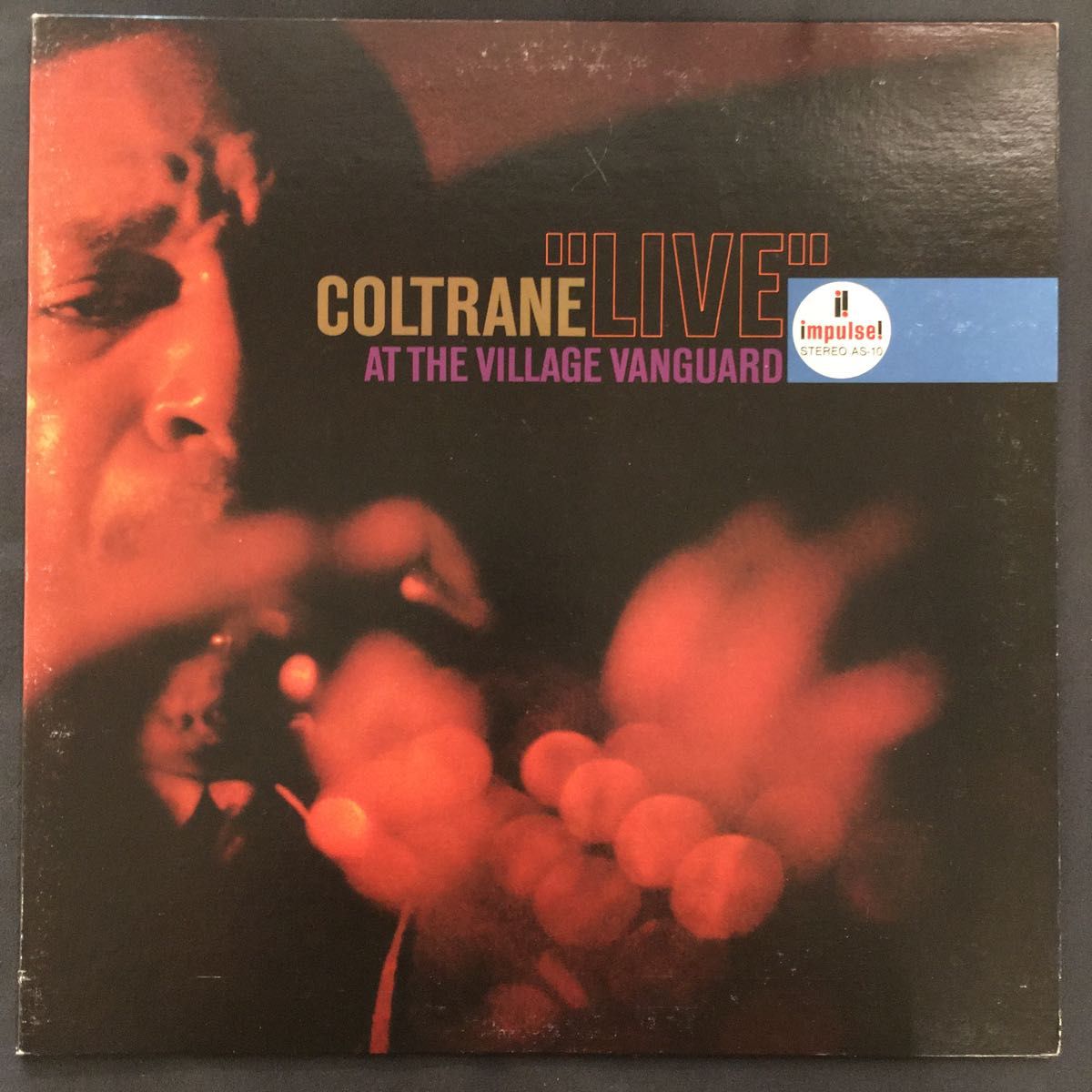  COLTRANE "LIVE" at The Village Vanguard アナログLPレコード コルトレーン STEREO