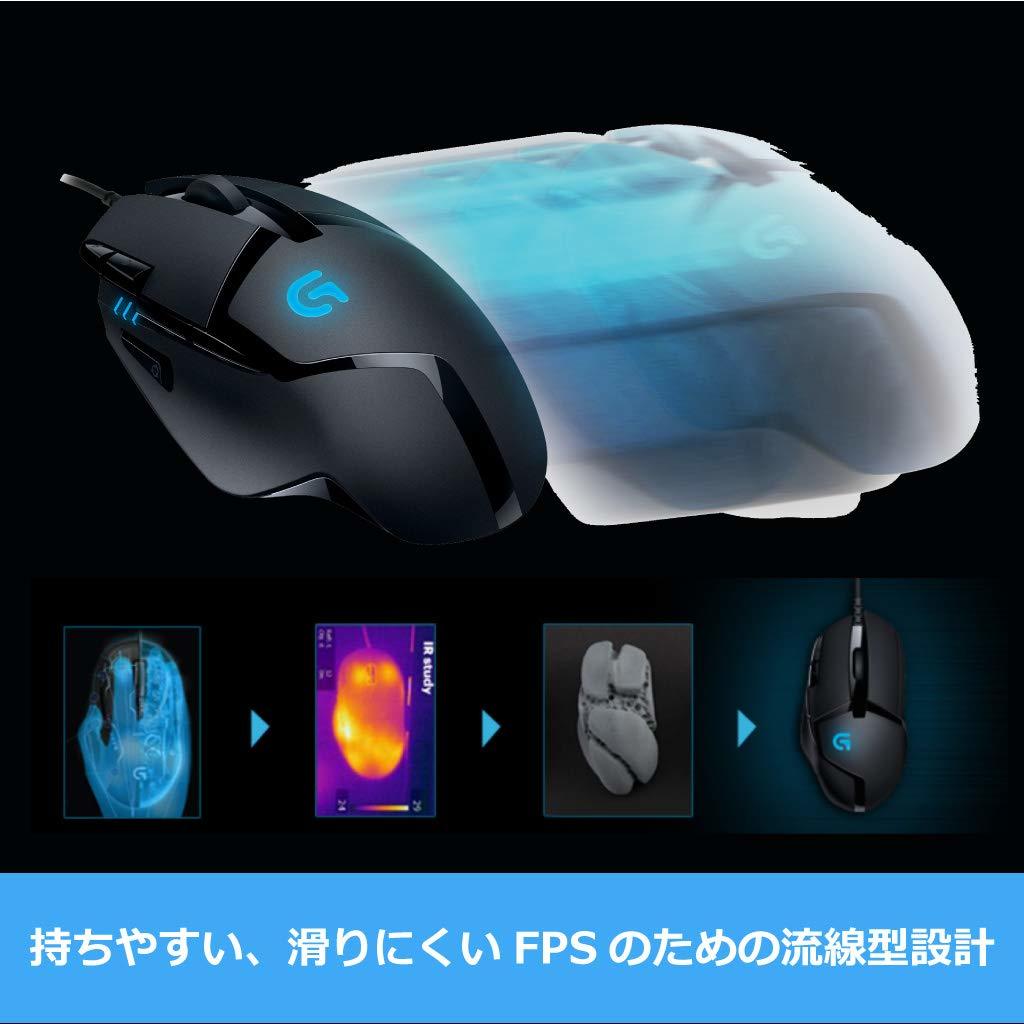  free shipping *Logicool Gge-ming mouse wire G402 FPS game 4 -step DPI switch button program button 8 piece 
