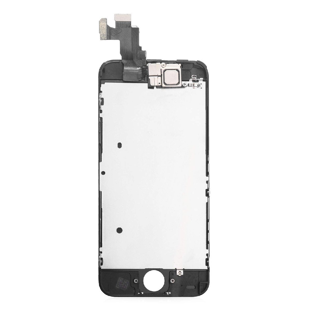  доставка бесплатно ★SZM iPhone 5C  сенсорный экран   ремонт  для замены  передний  панель  комплект   LCD  динамик + передний  камера  включено  ( черный )
