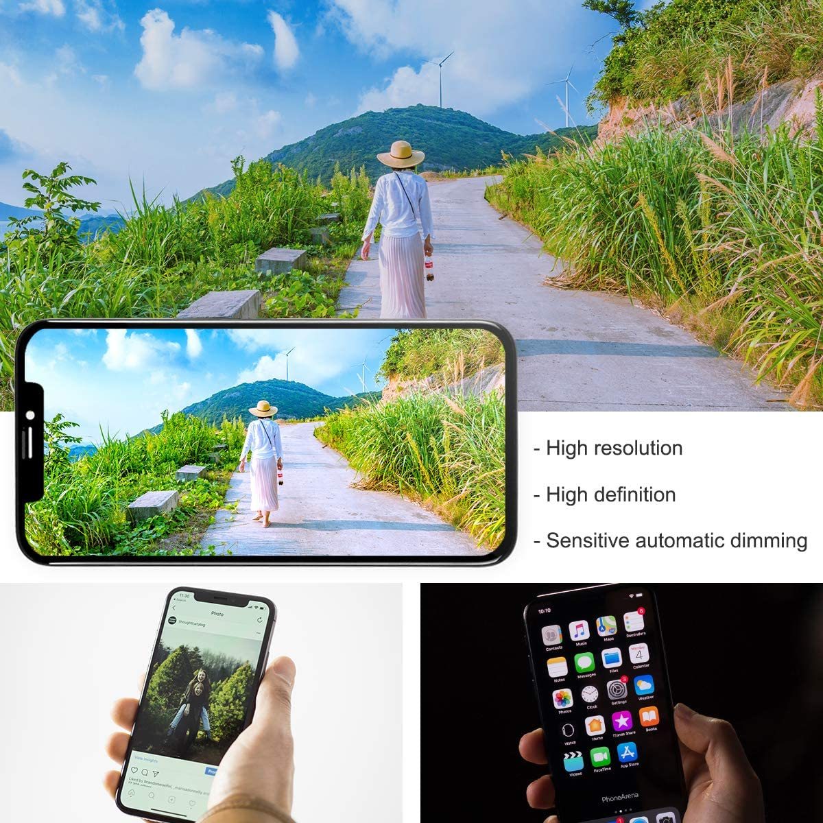 訳ありセール 格安） BeeFix for iPhone 11 フロントパネル 液晶パネル 画面修理交換 ディスプレイ デジタイザ  3Dタッチパネル LCD