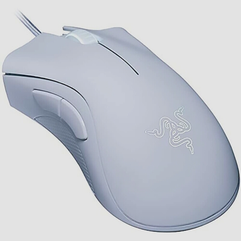 Бесплатная доставка ★ Razer Deathadder Essential Wired Gaming Mouse (белый)