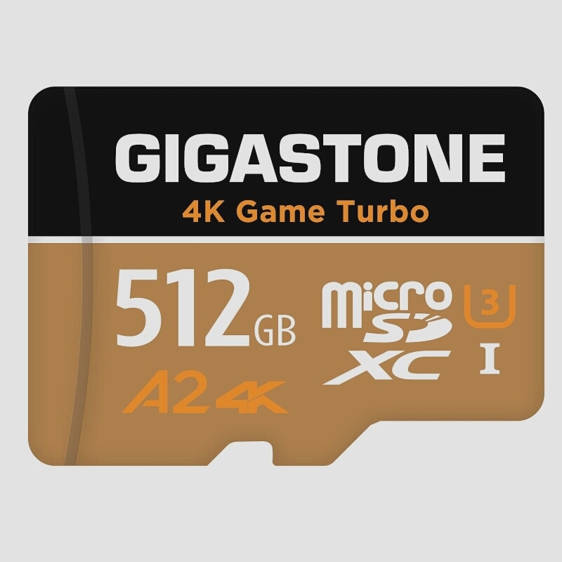 送料無料★Gigastone マイクロsdカード 512GB 4K GameTurbo 512GB