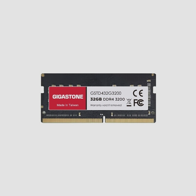 完璧 送料無料★Gigastone ノートPC用メモリ DDR4 32GBx1枚 DDR4-3200MHz PC4-25600 その他
