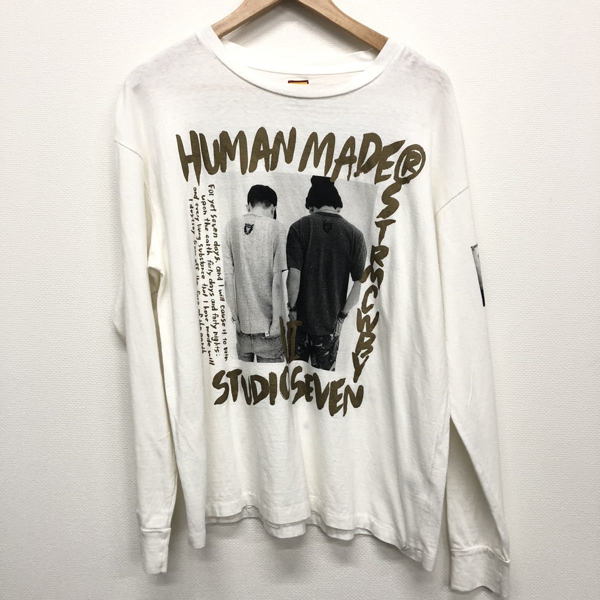 HUMAN MADE × STUDIO SEVEN ロンT (S) LAST ORGY2 NIGO ラスト HUMAN MADE × STUDIO SEVEN ロンT (S) LAST ORGY2 NIGO ラスト