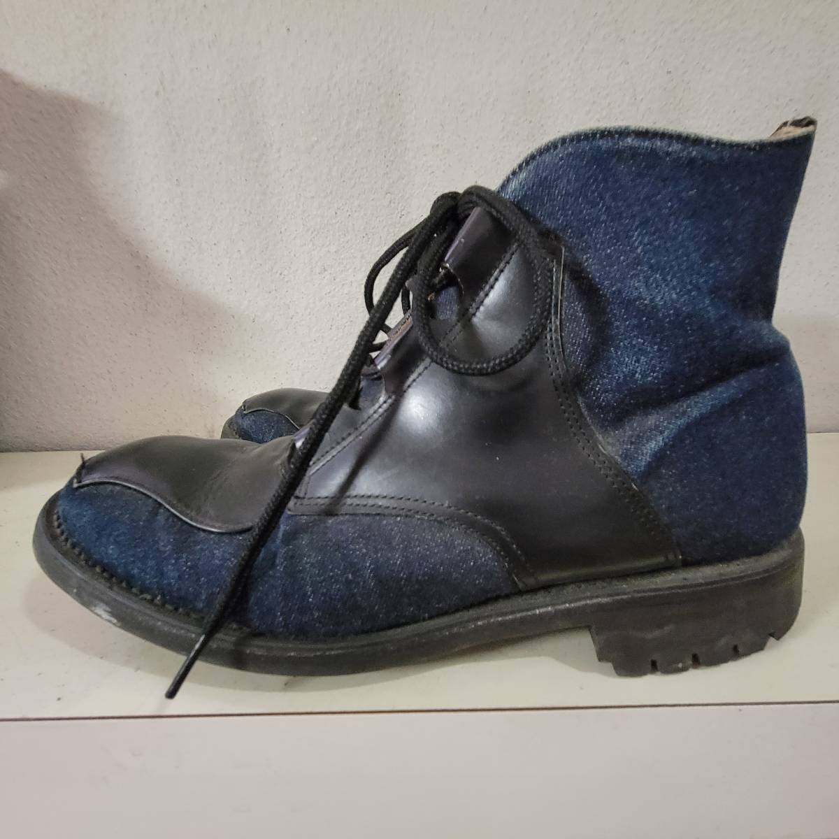John Moore ジョンムーア デニムギリーブーツ コンバットブーツ JM7168