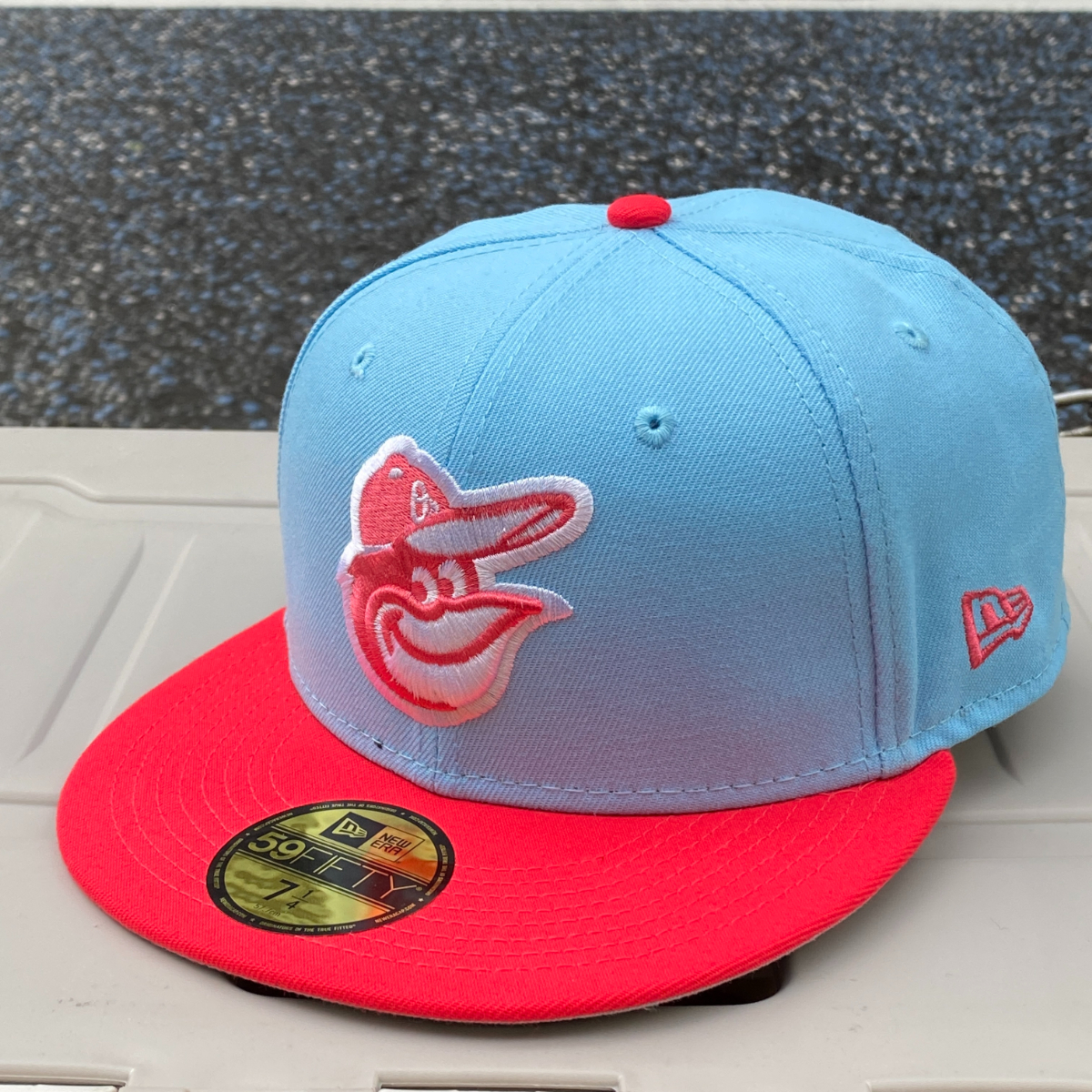 USA正規品【6.7/8】 限定カラー NEWERA ニューエラ Orioles O's ボルチモア オリオールズ Core Color バイカラー オリオールバード (3-7)