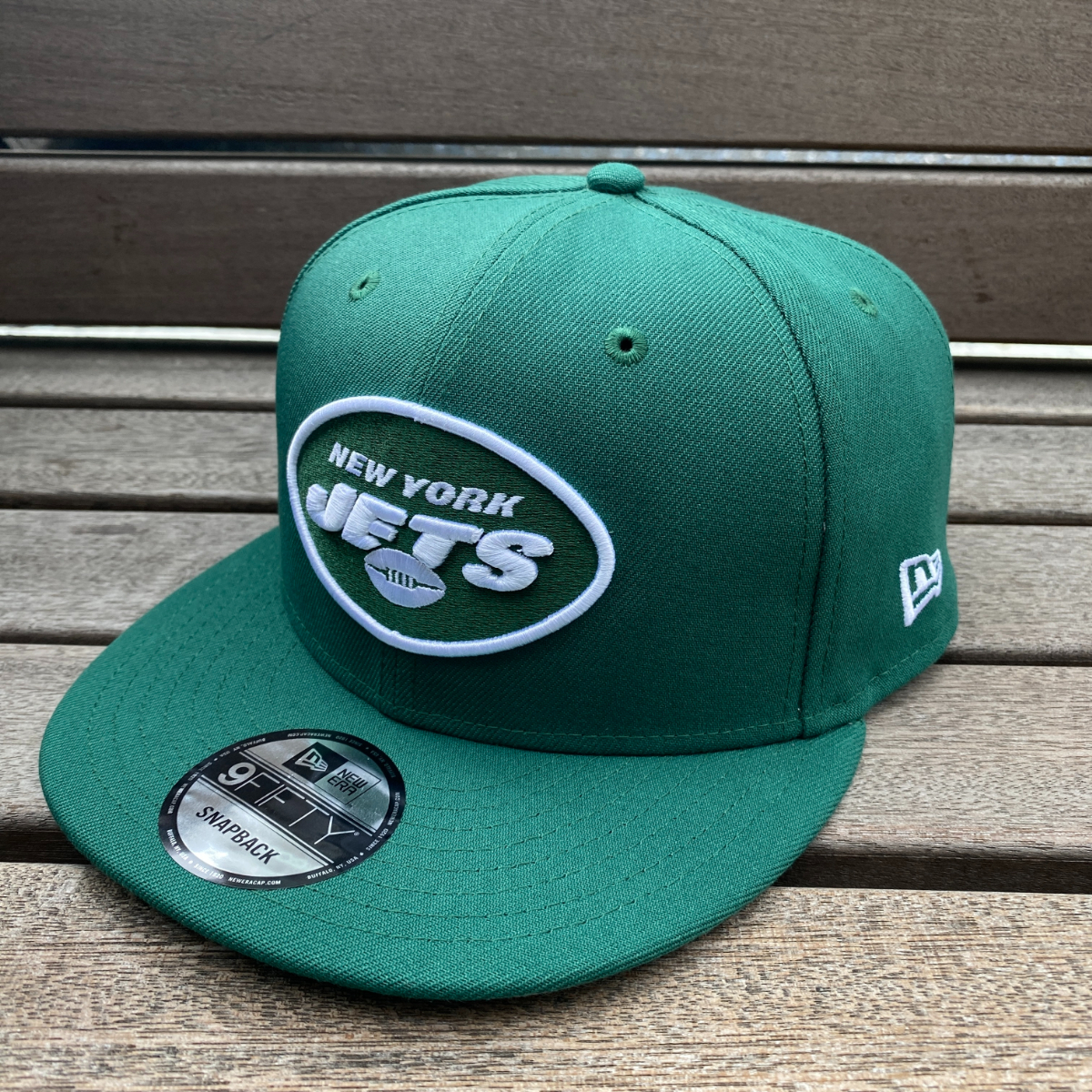 USA正規品 NEWERA ニューエラ 9FIFTY スナップバック キャップ NFL ニューヨーク ジェッツ NY Jets ゴッサムグリーン 緑 OTC アメフト_画像2